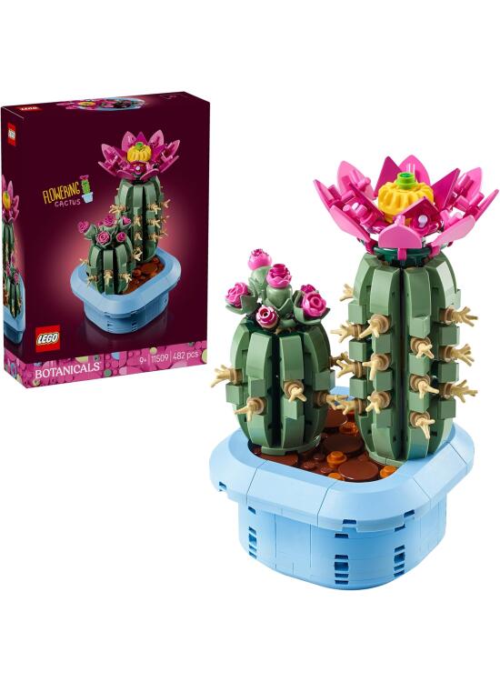 El LEGO Botanicals Cactus en Flor: Creatividad y Decoración