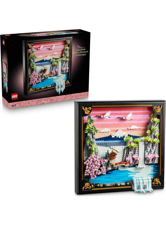 La Maestría del Arte Japonés Recreada en Ladrillos