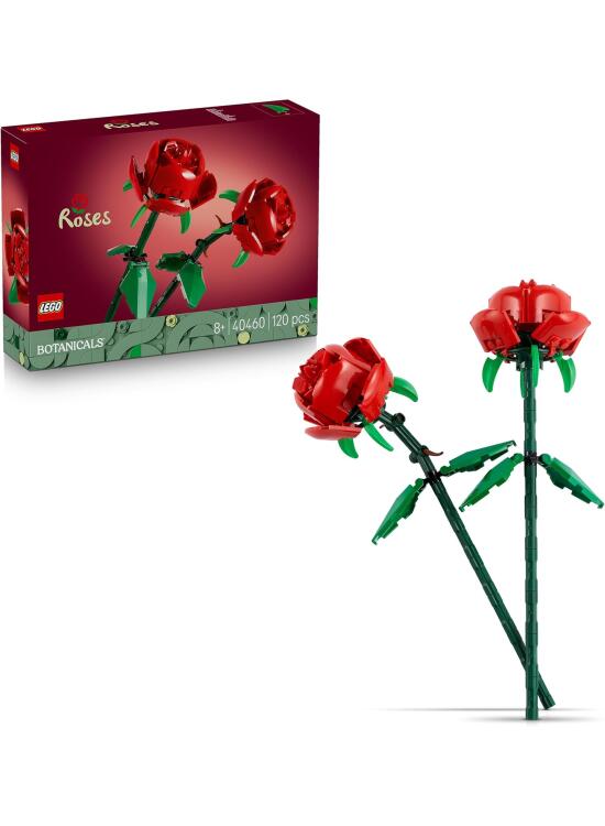 La Elegancia de lo Construido: Análisis del Set LEGO Botánico Rosas