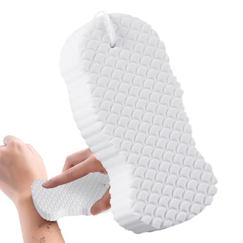 Esponjas de baño para ducha, esponja exfoliante 3D para ducha, herramienta suave, casa, viaje, hotel, baño, hombres, mujeres, niños