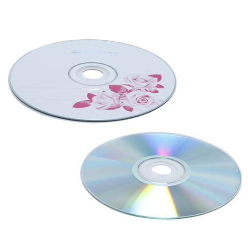 Durlo 50 discos CD-R vírgenes de 700 MB grabables para grabar música y almacenar imágenes digitales.