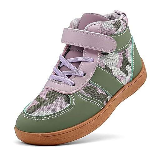 Zapatillas deportivas de interior para niños, zapatos de artes marciales, boxeo, zapatos de lucha alta, unisex, para niños grandes, entrenamiento de combate casual para artes marciales sanda zapatos