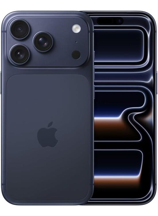 Apple iPhone 17 Pro 256 GB: Pantalla de 6.3 Pulgadas con Promotion hasta 120Hz, Chip A19 Pro, duración de la batería innovadora, Sistema de cámara Pro Fusion con cámara Frontal de Escenario Central