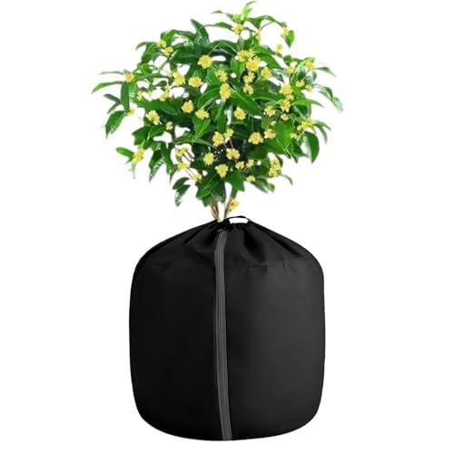 Protección Invernal para Plantas | Con Correas Ajustables Fundas Exterior | Cobertor Aislante Reutilizable Impermeable Transpirable Para Árboles Rosas Macetas Flores