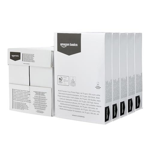 Papel Multiusos Amazon Basics A4: Eficiencia y Rendimiento para el Día a Día