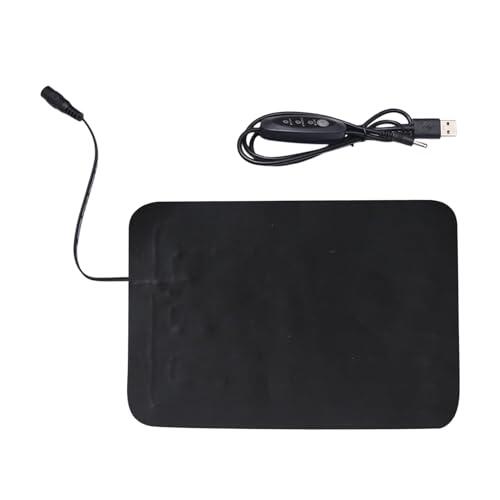 Generisch Esterillas calefactoras - PVC 8,5 W USB | Soporte de calefacción hidropónica interna | Temperatura constante 45-50 ℃ | Ideal para plántulas, plantas, médicos de familia, huertos