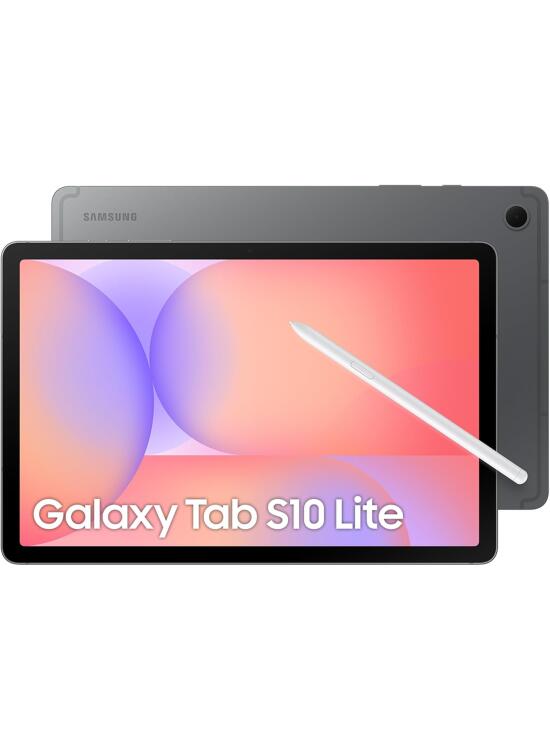 Samsung Galaxy Tab S10 Lite 128 GB - Tablet con IA, Incluye S Pen, 6 GB Memoria, Pantalla 10,9", Batería de Larga Duración, Gris, Garantía del Fabricante 3 Años + 1 Año Extra (Versión Española)