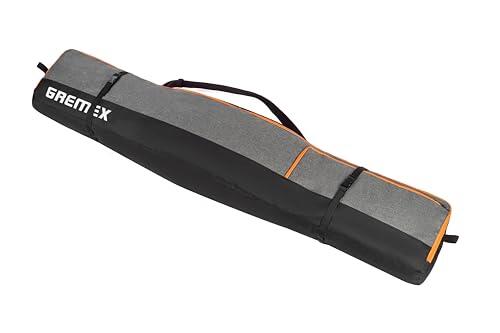 GREMEX Funda de snowboard de 170 cm – Bolsa protectora ligera y resistente al agua – Diseño compacto y ergonómico para actividades al aire libre cómodas