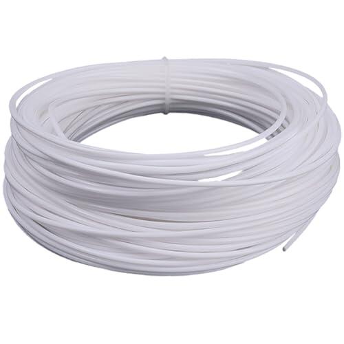 GORGECRAFT Kit de Reparación de Cestas de Mimbre 30mX2.4mm Rollo de Ratán Sintético Tejido de Cesta de Mimbre Cuerda Redonda Sólida Tejido de Cesta Suministros de Reparación Sillas de Patio Sofás