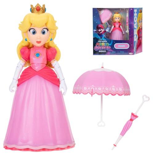 Análisis detallado de la figura de acción de la Princesa Peach basada en la exitosa película