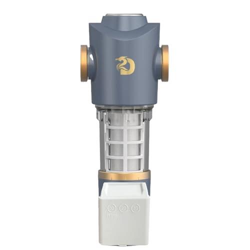 DAWNRISE Sistema de filtración para toda la casa. Flujo de 6 t/h, filtración rápida, certificado CE. Elimina el 99.99% de arena, óxido, huevos de parásitos y partículas grandes.