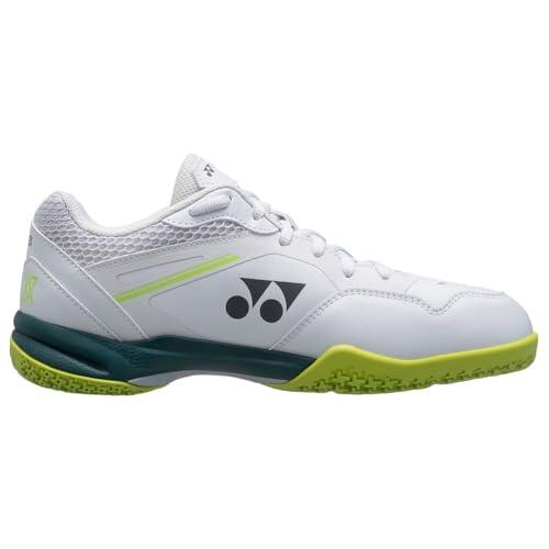 YONEX Power Cushion 65 X4 VA Viktor AXELSEN - Zapatillas de bádminton unisex, estabilidad, agarre y comodidad, ideales para entrenamiento y competición, Beige Gris Grayish Beige, 40 EU