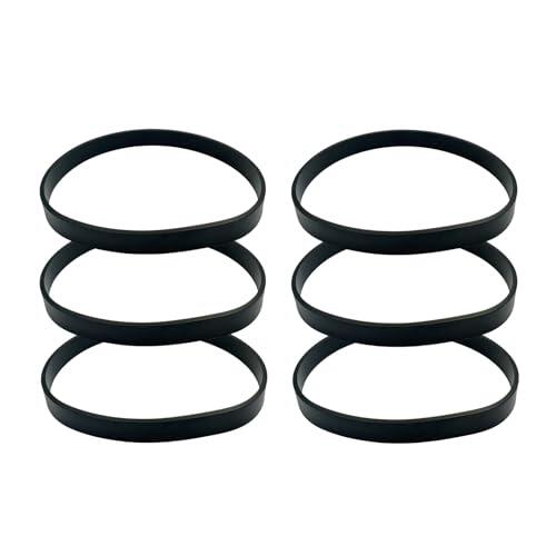 Pack de 6 correas de aspiradora compatibles con Bissell 2191 2191U 2190 1700 1701 1797 2691 2692 1240 12B1 68C7 3920 Series PowerForce Helix (Turbo) CleanView Swivel Rewind Reemplazo 20311111 093