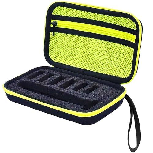 Funda para afeitadora eléctrica Philips OneBlade 360, QP2724/31, QP2734/30, QP6552/30, QP6551/30, QP2824/30, funda de viaje (con esponja)