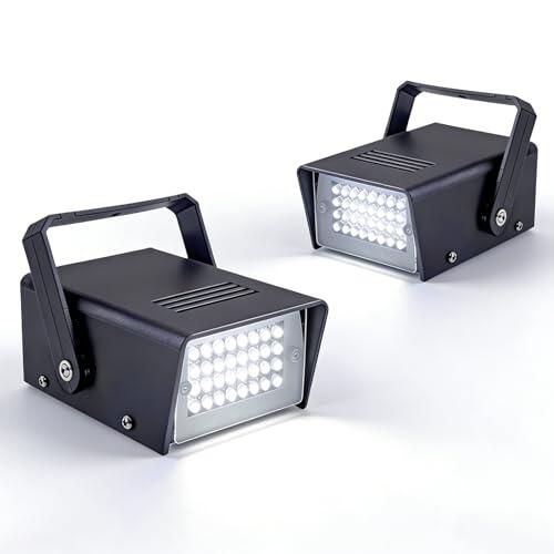 Ilumina tus eventos: Análisis completo de las mini luces estroboscópicas de 32 LED