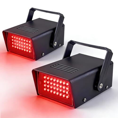 Iluminación Estroboscópica Roja: Análisis Técnico y Aplicaciones