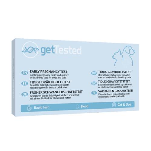 getTested Prueba temprana de pregnancy para perros y gatos