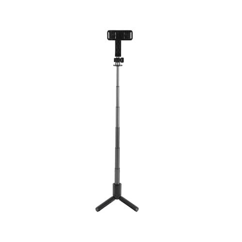 CHICIRIS Black Selfie Stick Easy Portable Portable Advanced Stutty para Videoconferencias de Video Móvil Hacer Videos Pequeños Vlog en Vivo Show