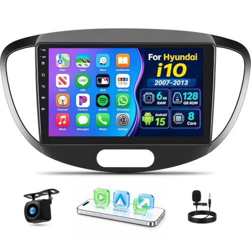 Renueva tu Hyundai i10 con Android 15 y CarPlay: Análisis completo