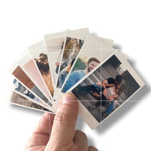 Revelado impresión Fotos Estilo instantáneas. Pack 10 o 15 Fotos Mini portables. Monedero, Cartera, Funda de móvil. Regalo Original (15)