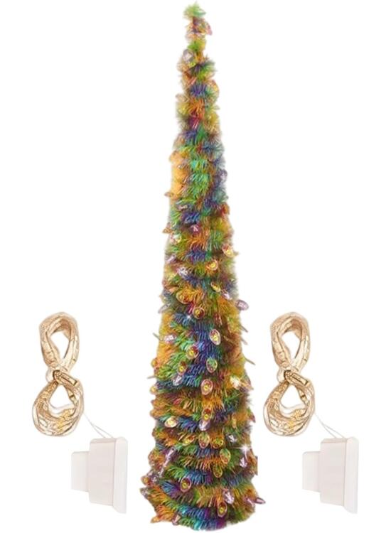 Análisis Detallado del Árbol de Navidad Luminoso