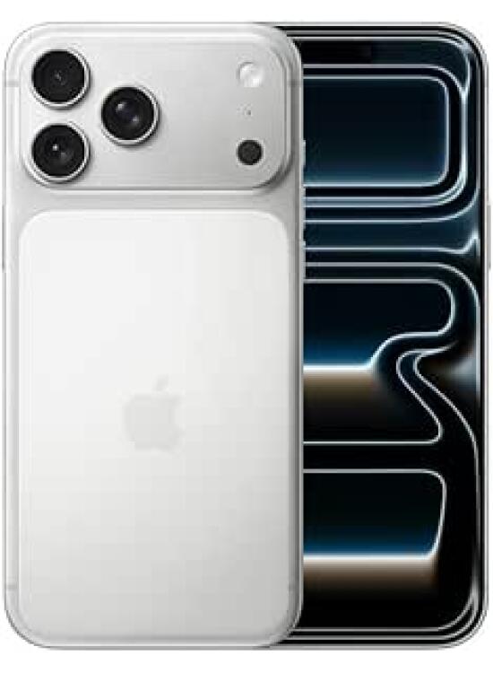 Apple iPhone 17 Pro Max, 256GB, SIM Global, Plateado- Desbloqueado (Reacondicionado)