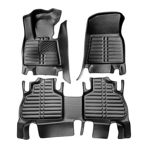 fussmattenprofi.com Alfombrillas de coche para BMW X7 G07 2019-2025, interior de goma | 5D Premium TPE piel sintética Set de alfombrillas para todo tipo de clima