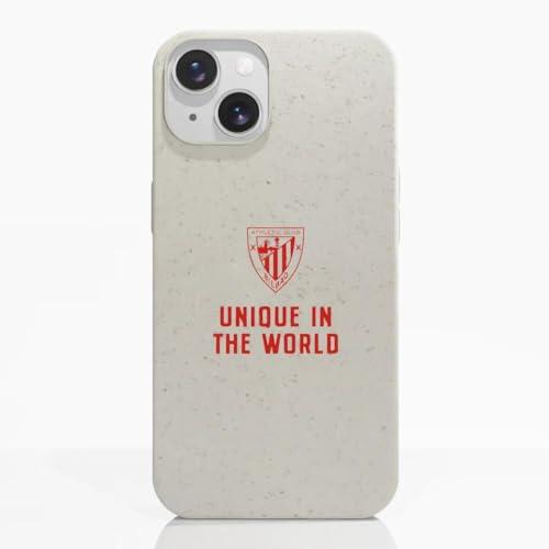 PHONECASES3D – Funda Móvil para Apple iPhone 15 Athletic Club – Diseño Unique Escudo – Diseño ergonómico – Protección Ligera y Resistente para móvil – Blanco