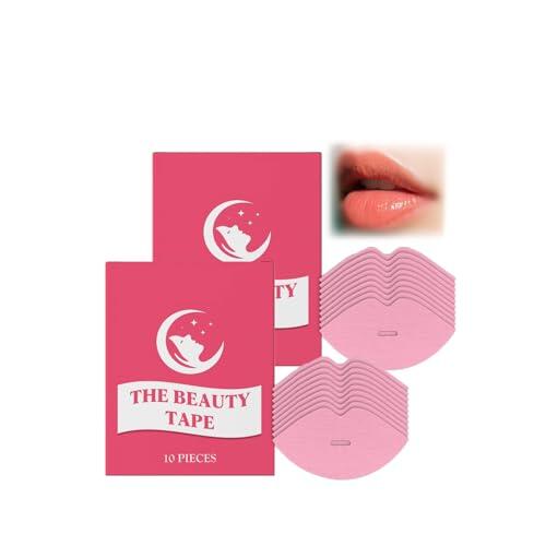 Cinta de boca para dormir, máscara de recogida de labios, colágeno para mujer, parches rosas, hidratación de labios, blanqueamiento de las arrugas de los labios, reparación hidratante fuerte