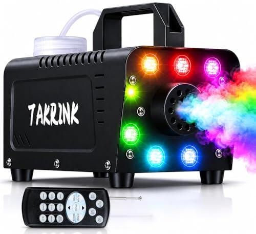 Ilumina tus Fiestas: Análisis Completo de la Máquina de Humo TAKRINK 900W