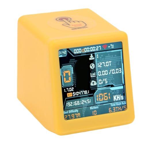 Sxhlseller Minero de Lotería en Solitario, Máquina de Minería de Criptomonedas con Pantalla HD de 1,54 Pulgadas, Hashrate de 1060 KH/s, WiFi Bluetooth Plug and Play