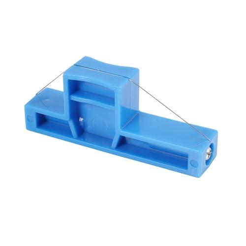 Gokoti 1 herramienta de arcilla de corte angular y cortador oblicuo de alambre, herramienta de corte de arcilla para cerámica y escultura, pequeña