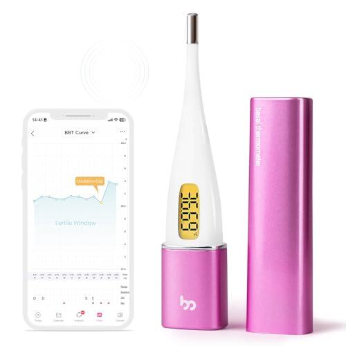 Femometer Vinca II Termómetro basal digital Bluetooth con aplicación inteligente (iOS y Android) para control del ciclo y ovulación