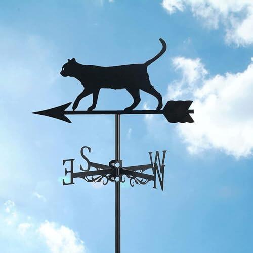 La guía definitiva para elegir la veleta de acero inoxidable Mayhug con diseño de gato