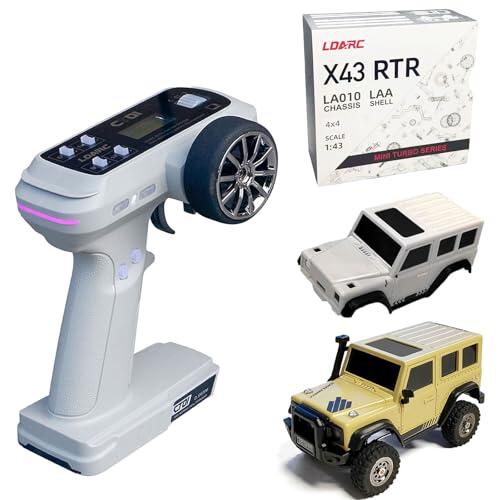 Mini RC Crawler NBJIALIN LDARC 1:43: Análisis Técnico y Prestaciones
