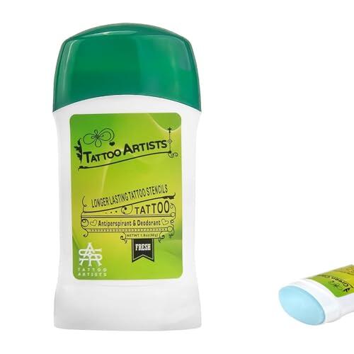 Crema de Transferencia de Tatuaje, Gel para Plantillas Tattoo Transfer Cream, Transferencia de Stencil Stuff para Tatuajes Temporales y Permanentes, Aplicación Fácil para Arte Corporal (51g)