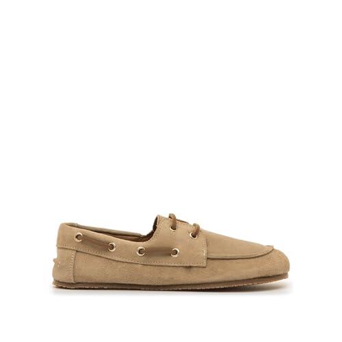MTNG Zapatos Planos Barefoot Mujer Free-MIA 55876 | 61733 | Beige