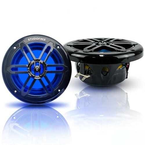 Guía definitiva sobre los altavoces marinos STUDIOFINIX de 6,5 pulgadas y 700W con iluminación LED