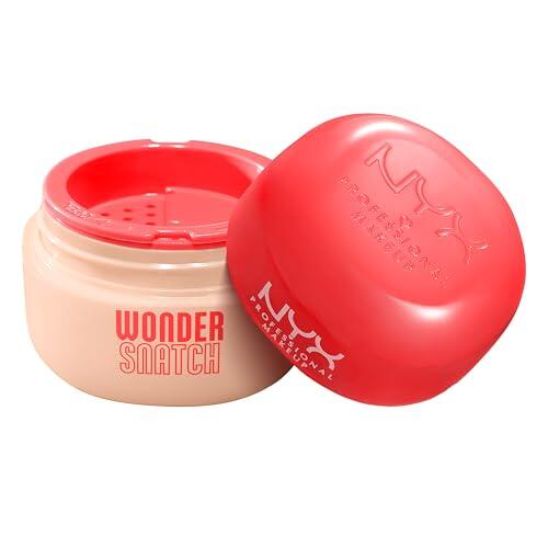 NYX Professional Makeup Wonder Snatch Powder, Polvos Fijadores del Maquillaje, 16H de Fijación, A Prueba de Sudor y Manchas, Acabado Impecable, Fórmula Vegana, Tono: Sugar Serve