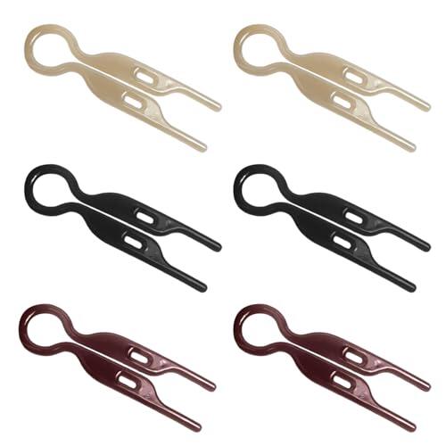 Juego De Joyas Para El Cabello De 6 Piezas, Joyas Para El Cabello Para Mujer, Accesorios De Decoración Para El Peinado, Adecuados Para El Peinado Diario Y Las Fiestas.
