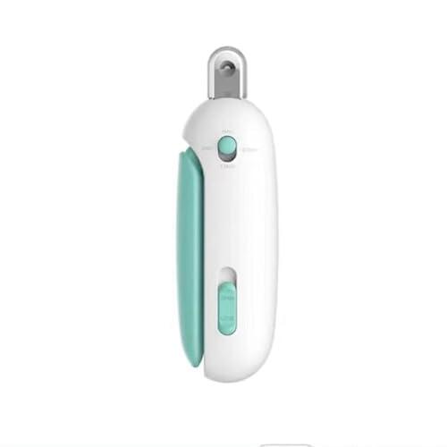 Tijeras de uñas para gatos con 3 cavidades de corte ajustables, equipadas con una lima de uñas oculta. Este cortador de garras resistente a salpicaduras está especialmente diseñado para gatos jóvenes