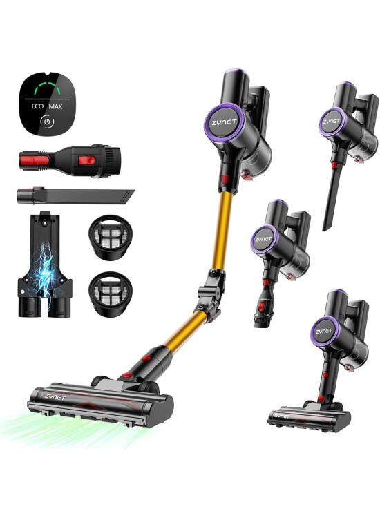La Aspiradora Inalámbrica Zynet: Rendimiento y Comodidad en el Hogar