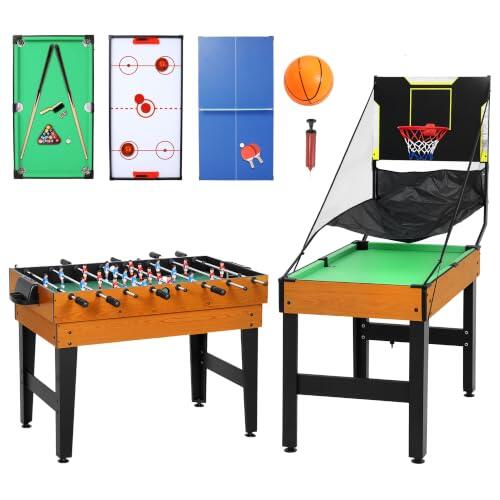Diversión sin límites en casa: Análisis de la mesa multijuegos 5 en 1 SPORTNOW