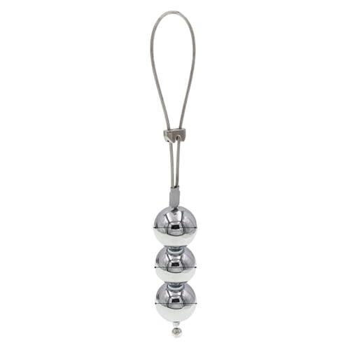 ZeeKoug Accesorios para Herramientas de Gimnasio, Yoga Set de rodamientos de Peso, Mejorar la Fuerza Muscular y la duración de la Aptitud física, Regalo de Pareja, Tres Bolas 30mm
