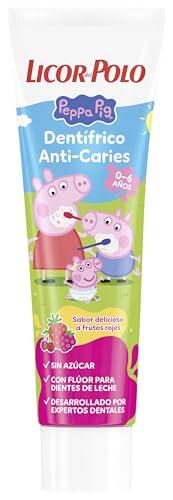 Licor del Polo Kids Peppa Pig Pasta de Dientes Anticaries con Flúor 75ml