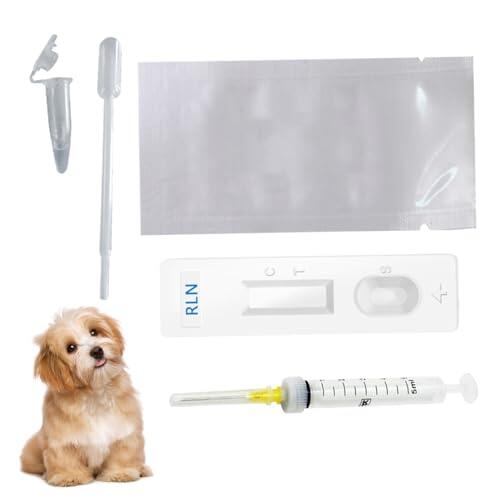 Kit de prueba de embarazo para perros en casa, prueba de embarazo para perros con detección rápida y precisa con tampón, desechable temprano para, decoración