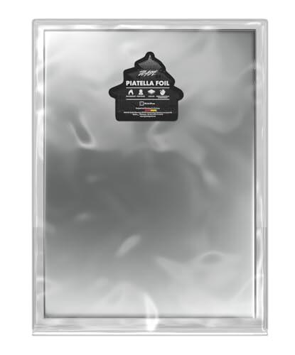 JCASE Piattella Láminas de 20 x 28 cm – 50 láminas PET para un almacenamiento y procesamiento cuidadosos – Láminas transparentes resistentes al calor para extractos y resinas