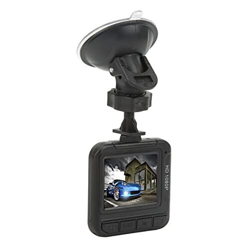TOPINCN Grabadora de Conducción de Coche HD 1080P, Pantalla a Color de 1,6 Pulgadas, Cámara de Salpicadero, Detección de Movimiento, Grabación en Bucle para Entusiastas del Coche