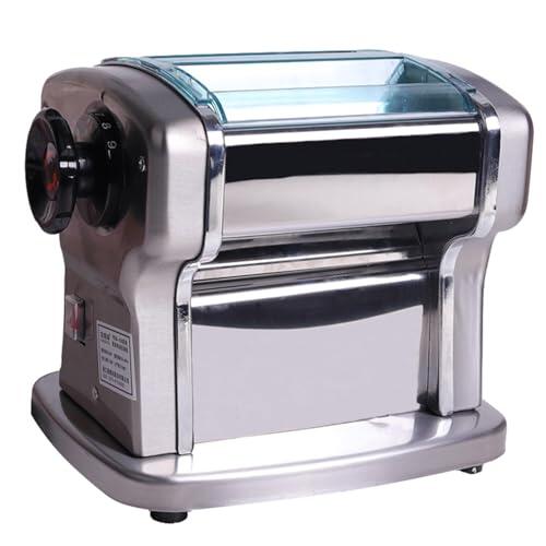Máquina laminadora eléctrica para arcilla, máquina laminadora para arcilla polimérica, 9 ajustes de engranaje, grosor mínimo 0,5 mm, grosor máximo 5 mm, resistente al polvo y al agua, para ablandar y