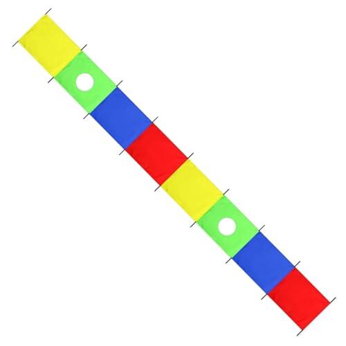 Paracaídas de Juego para Eles,Juego Equipo de Entrenamiento Jardín, Campo Equipo Building, Gimnasia, Actividades Cooperativas y Deportes Completos